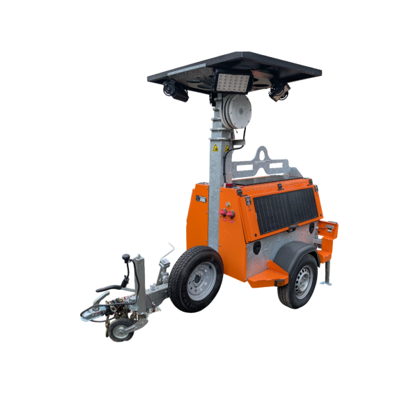 LED Light Tower Trailer Hybrid Trailer