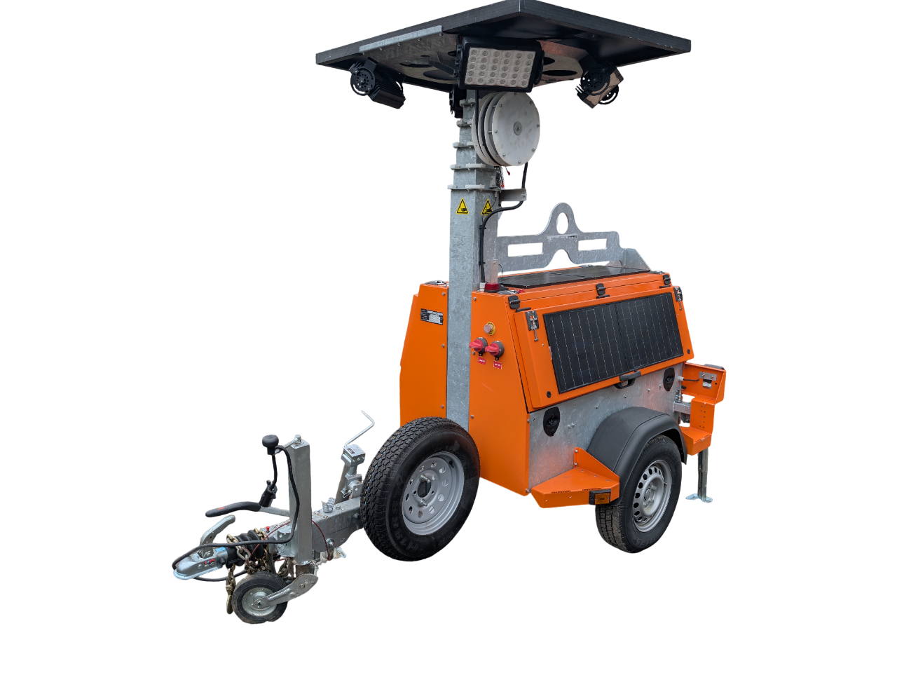 LED Light Tower Trailer Hybrid Trailer LED Light Tower Trailer Hybrid Trailer
