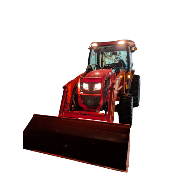 Tractor (Mx6000) with Bucket and Trailer